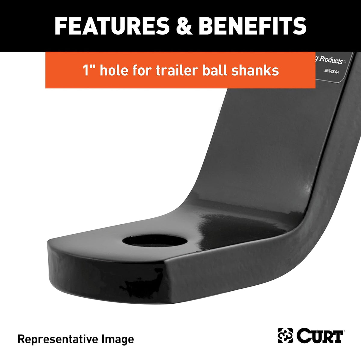 Manufacturing 45040 Class III 2" Ball Mount