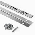2 pcs Continuous Piano Hinges,16"x1.2",0.047 inch Leaf Thickness