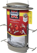X-1 Squirrel-Proof Bird Feeder with 4.2-Pound Bird Seed Capacity and Four Feeding Ports