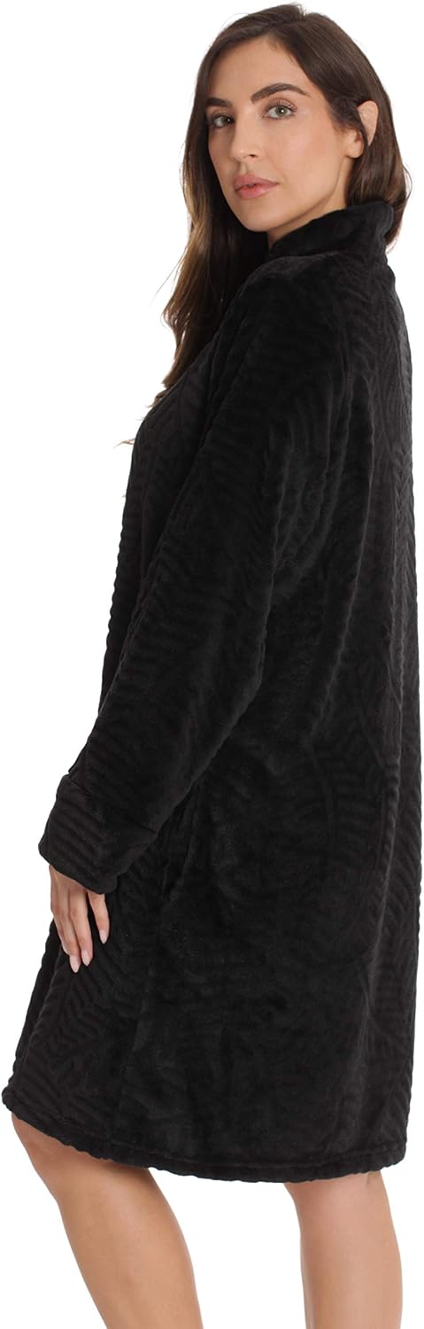 Plush Short Lounger Robe