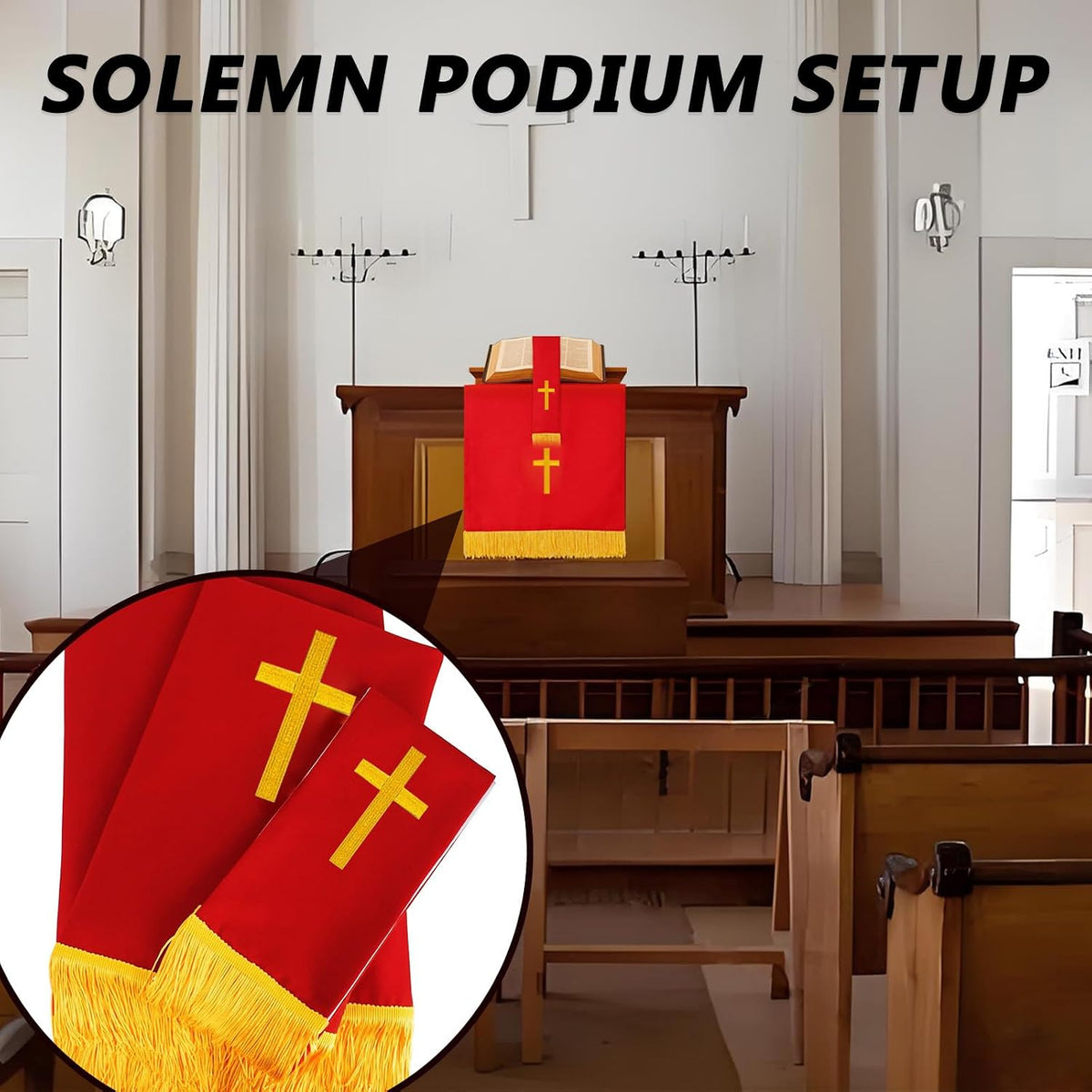 3-Piece Church Parament Set