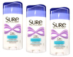 Deodorant 2.6oz Invisible Solid Unscented (Pack of 3)