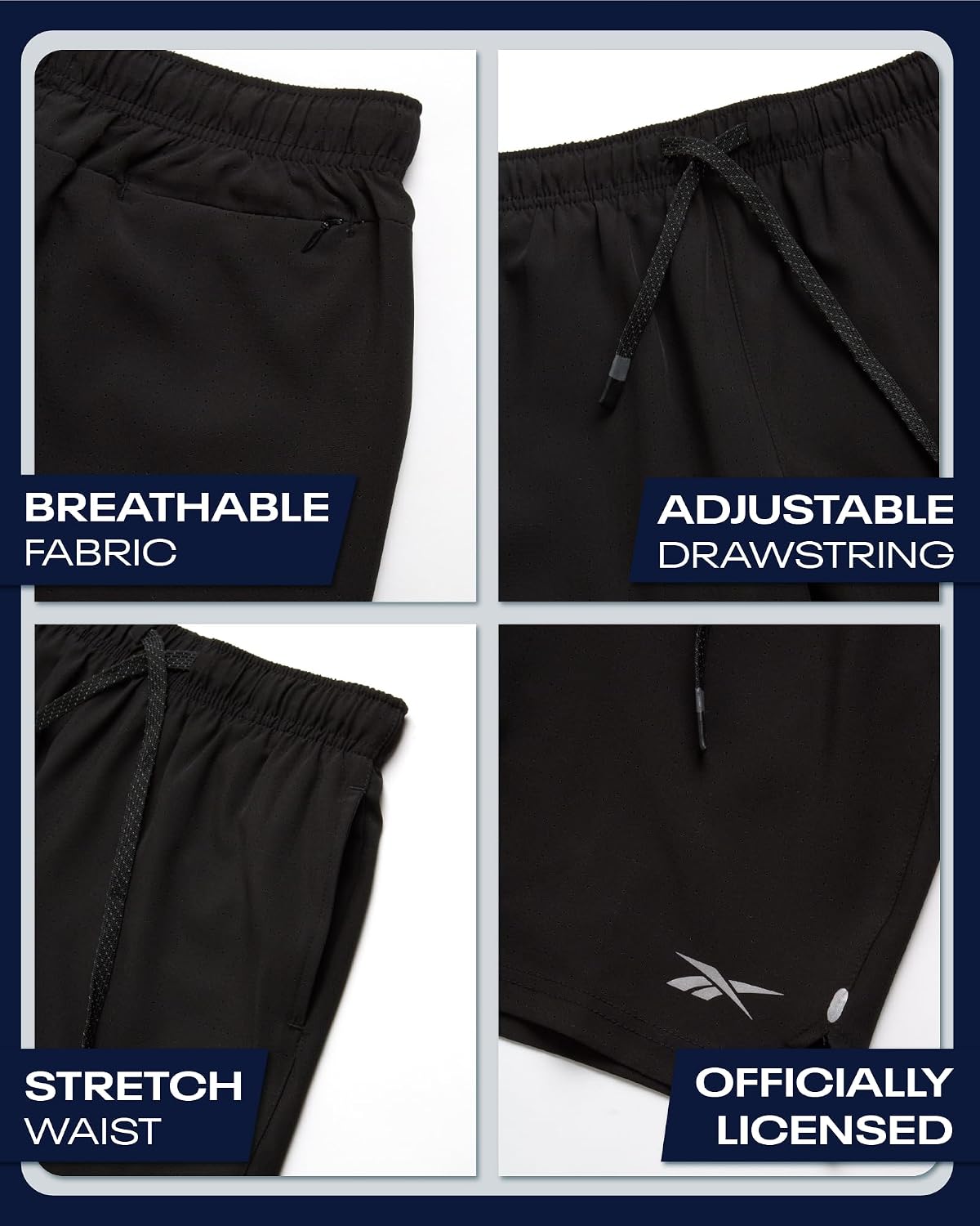 Boys Althletic Basketball Shorts with Compression Liner 1 or 2 Pack | Performance Gym Shorts for Boys - Ventilated