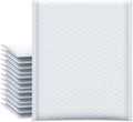 Bubble Mailers 7.25x12" 25 Pack Usable Size 7.25x11" White Padded