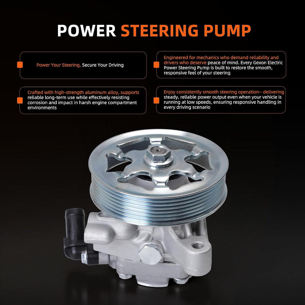 Power Steering Pump 21-5456 for Honda Civic 2006-2011 1.8L