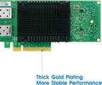 Mellanox ConnectX-5 Ex 25Gb/s Dual SFP28 Ethernet Card, PCIe 3.0 x8, RDMA Direct Access, InfiniBand Compatible, Ultra Low Latency Server Network Card