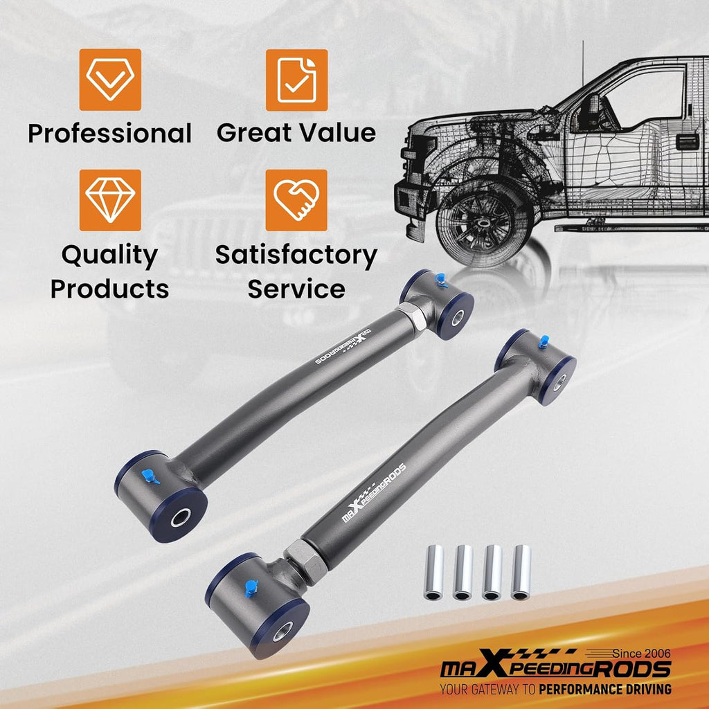 maXpeedingrods Adjustable Lower Control Arm for Wrangler TJ Cherokee XJ ZJ