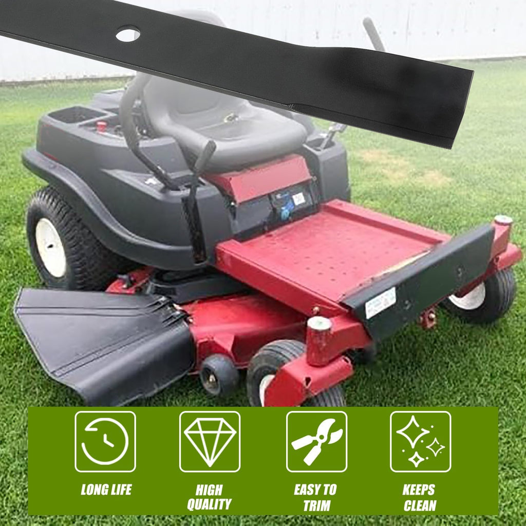 RANSOTO 50" Mower Blade and Belt Set for Toro TimeCutter SS5000 SS5060 MX5000 MX5060, Toro 50 Mower Deck Maintenance Kit, Replaces 115-5059-03 & 119-8820, 3 High-Lift Blades & Heavy-Duty Belt