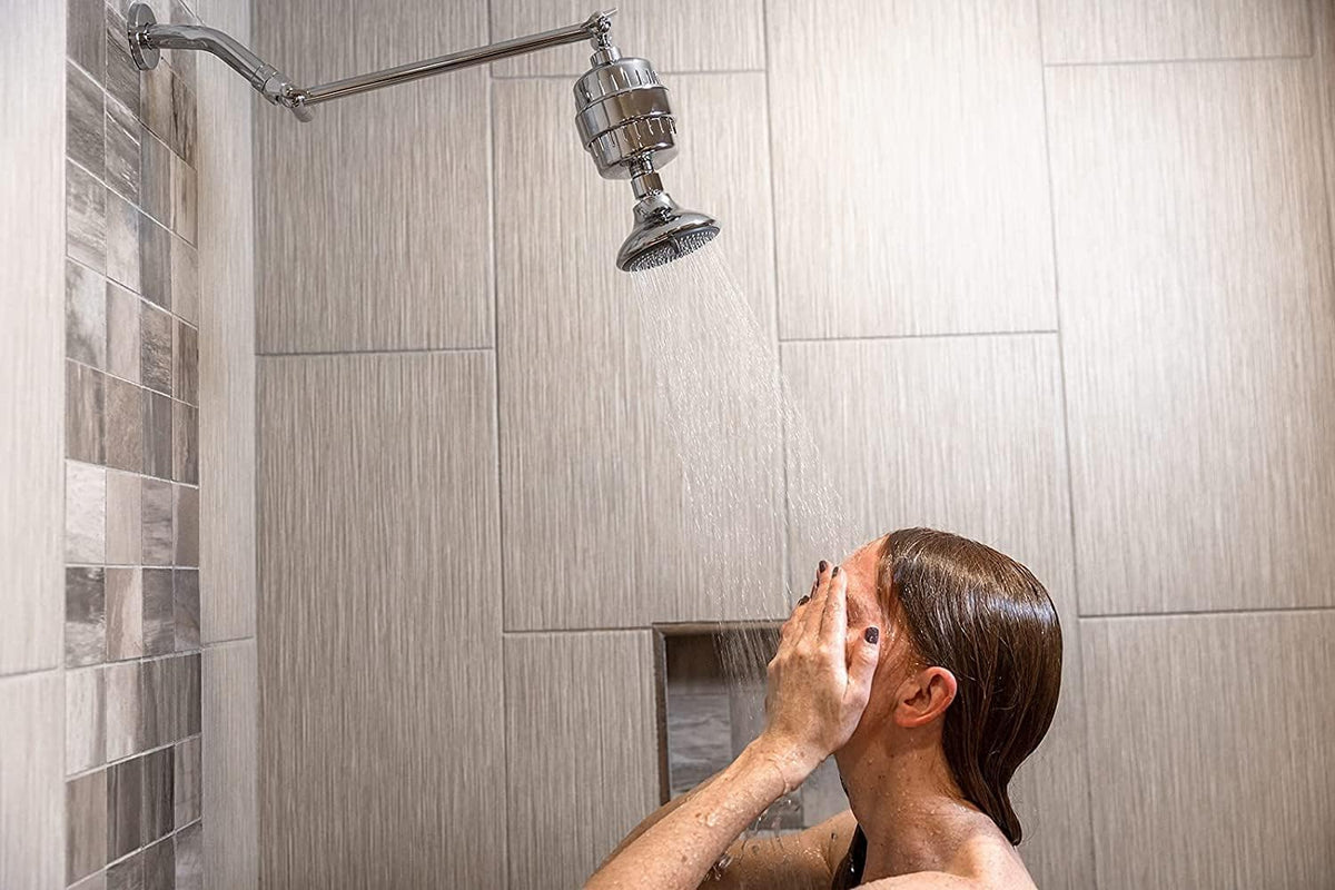 Replacement Shower Filter for Filtered Showerhead, Hard Water