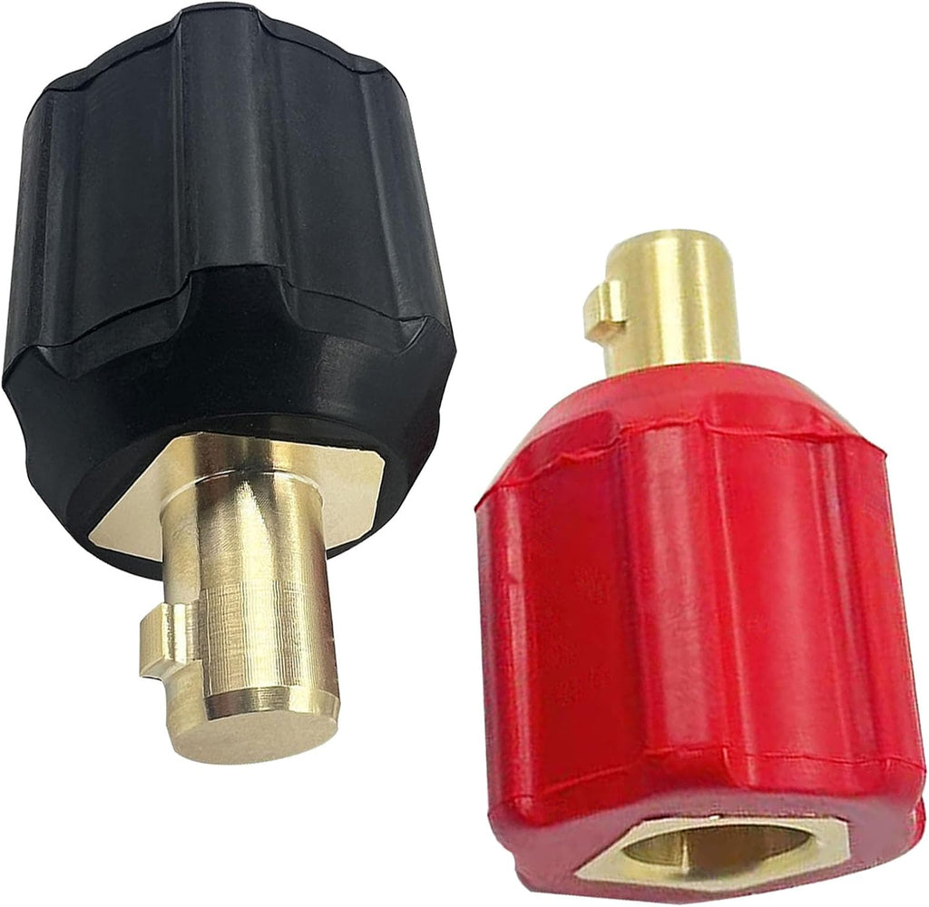 05335 Welding Leads Adapter Set, Dinse-Type Machine Plug Connector, 2 Pack