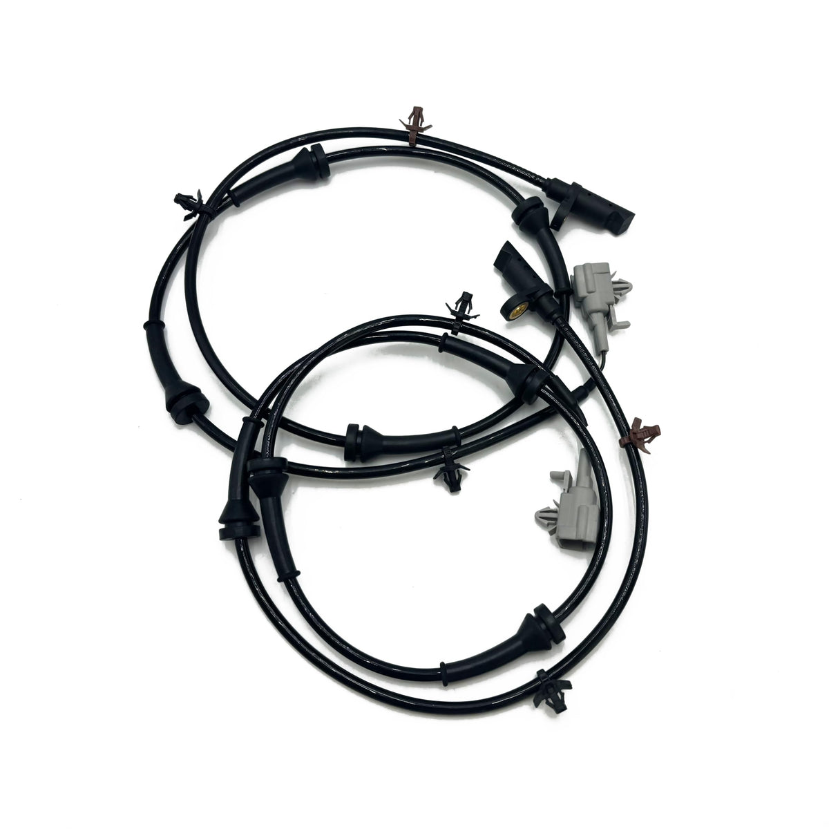 2Pcs Rear Left and Right ABS Wheel Speed Sensor Compatible with Nissan 2008