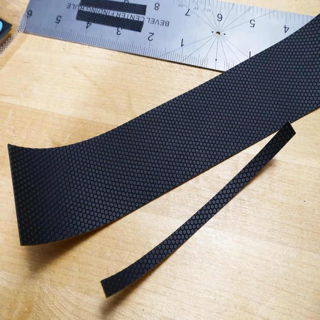 Rubber Grip Tape Strips, 10" x 2" Ultra-Thin Strong Adhesive Non-Slip