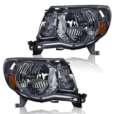 Front Left and Right Headlights Assembly Fit 2005-2011 Toyota Tacoma
