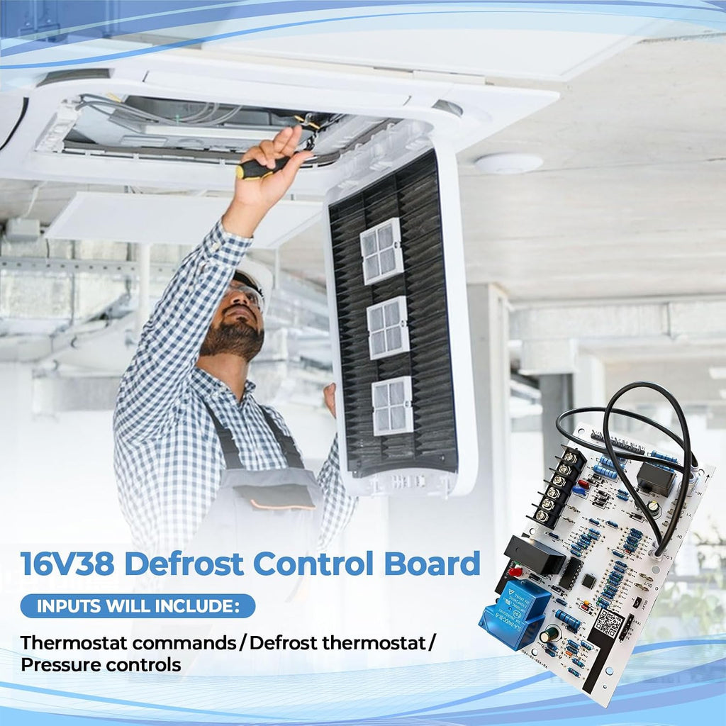 16V38 Upgraded Defrost Control Board Compatible with Lennox