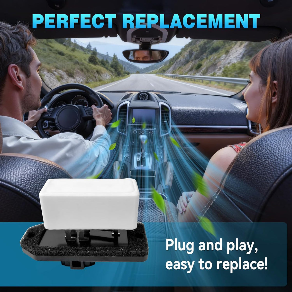 RU109 HVAC Blower Motor Resistor for Dodge Ram 1500 2500 3500 1994-2009
