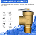 VAV 3/4" Pressure Relief Valve, 150 PSI, Lead-Free, CSA Listed