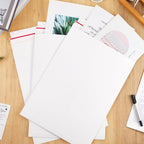 20 Pcs 13 x 17.75 Inch Large Rigid Mailer, White