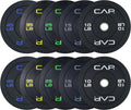 2-inch Olympic Bumper Plate Weight Set | 100-370 lbs | Multiple Colors | Storage Rack Optional