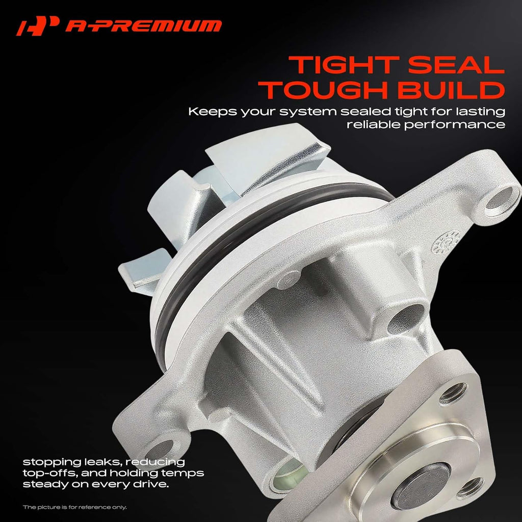 A-Premium Engine Water Pump Compatible with Ford, Lincoln, Mazda, Mercury