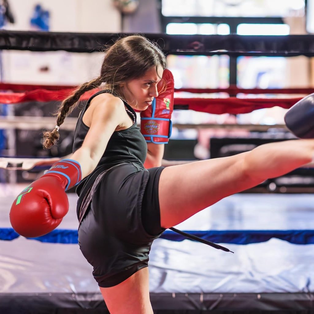 Boxing Gloves for Men & Women Professional Workout Gloves for Sparring, Heavy Bag Training - Muay Thai Focus Mitts