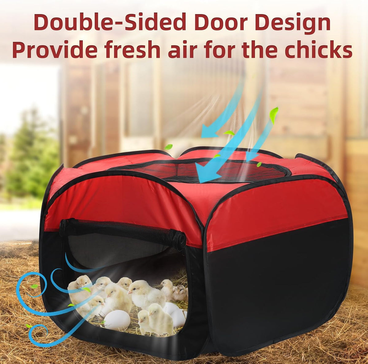 Chicken Brooder Box for Chick Starter Kit, 12.8 * 17.8 inch Large Brooder Heating Plate, Brooding Up to 30 Baby