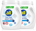 free clear Laundry Detergent Pacs for Sensitive Skin, 66 Count, 2-Pack