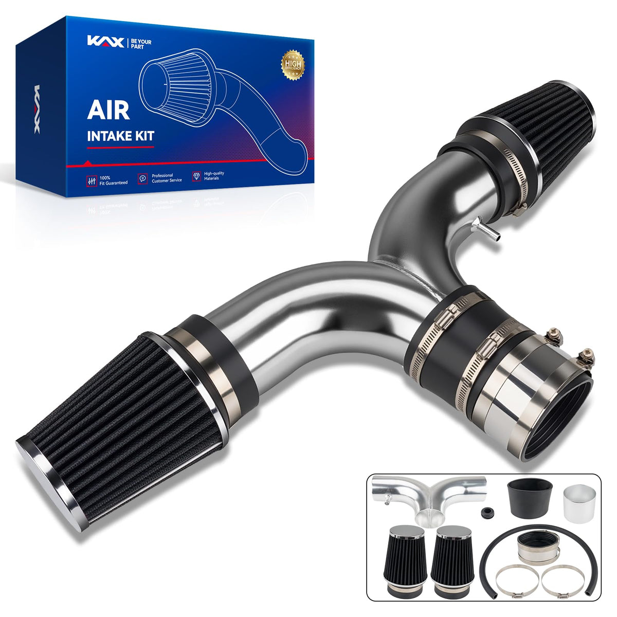 KAX 3.5" Cold Air Intake Kit for 2004-2009 Dodge Durango 5.7L