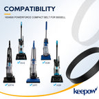 KEEPOW 1604895 Vacuum Belt for Bissell Powerforce Compact