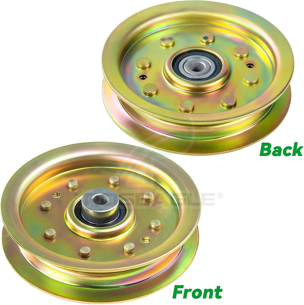 2 Pack 756-04129b Idler Pulley 4.25 for Cub Cadet 50" RZT50 Mower