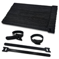 100pcs Reusable Cable Ties 7.8 In |Adjustable Cord Straps&Wire Wraps|Hook and Loop Cable Management Organizer