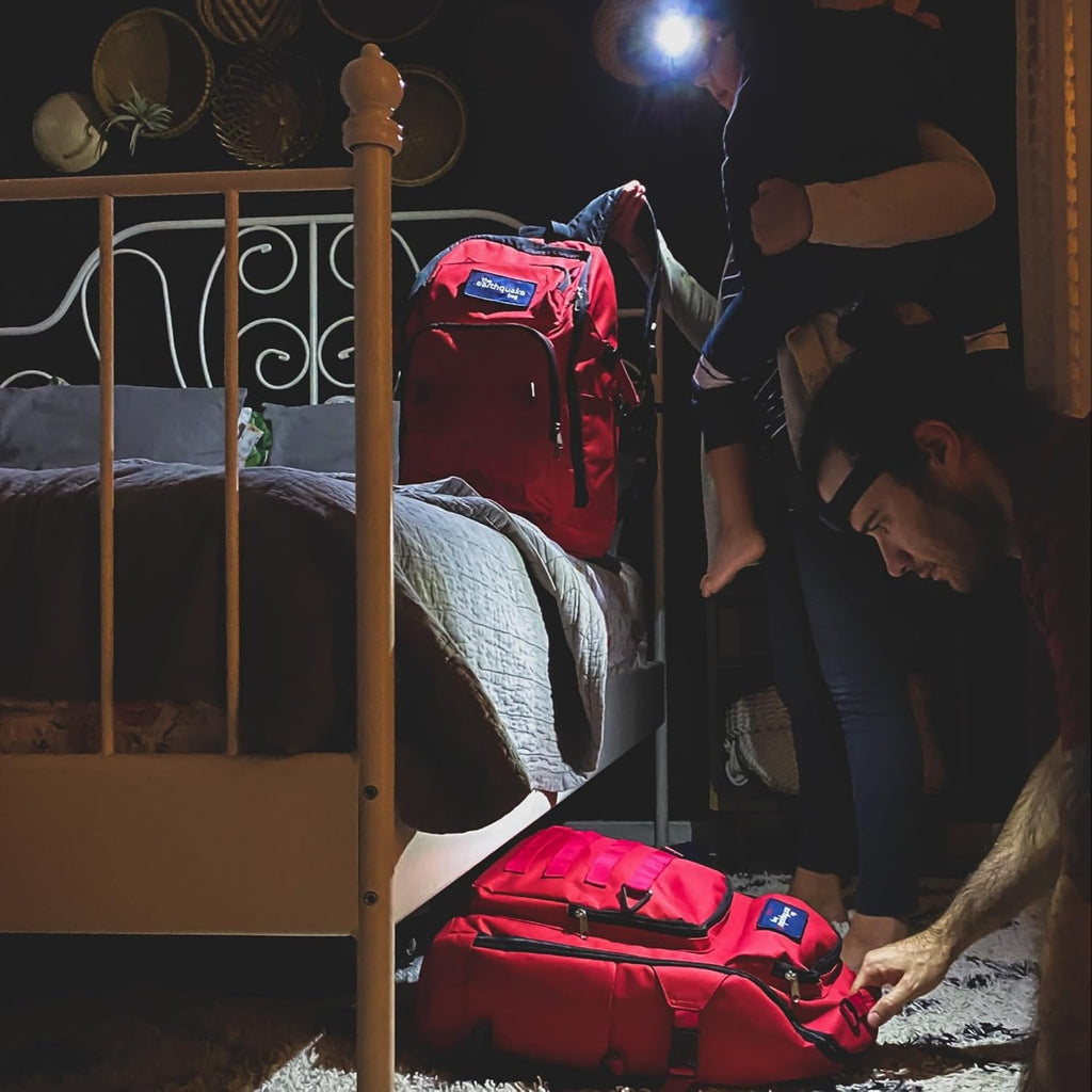 Complete Earthquake Bag - 3 Day Emergency kit for Earthquakes, Hurricanes, Wildfires, Floods + Other disasters