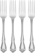 True Rose Dinner Forks,silver set of 4