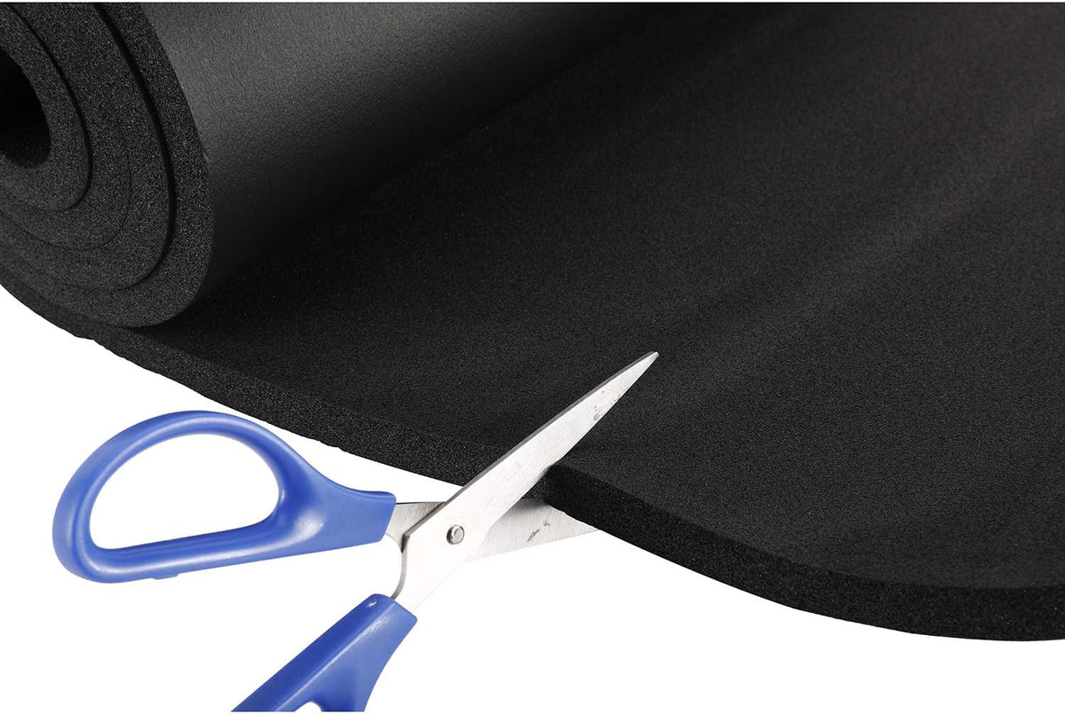 Closed Cell Foam Roll, Easy to Cut into Foam Sheets & Foam Pads for Sound Insulation, Cushion & DIY Projects (3/8" T