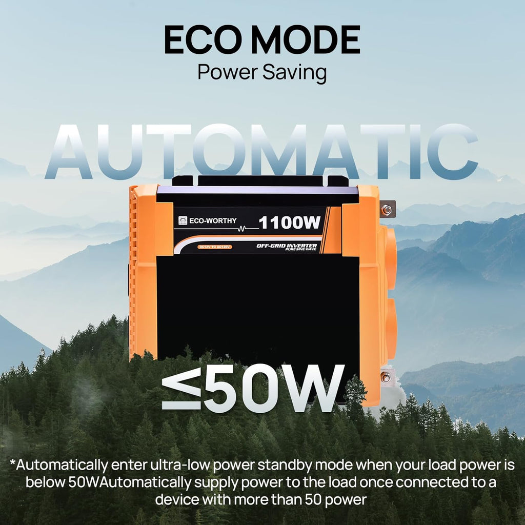 200 Watt 12V Complete Solar Panel Starter Kit for RV Off Grid | with Battery and Inverter: 2*100W Solar Panel + 30A
