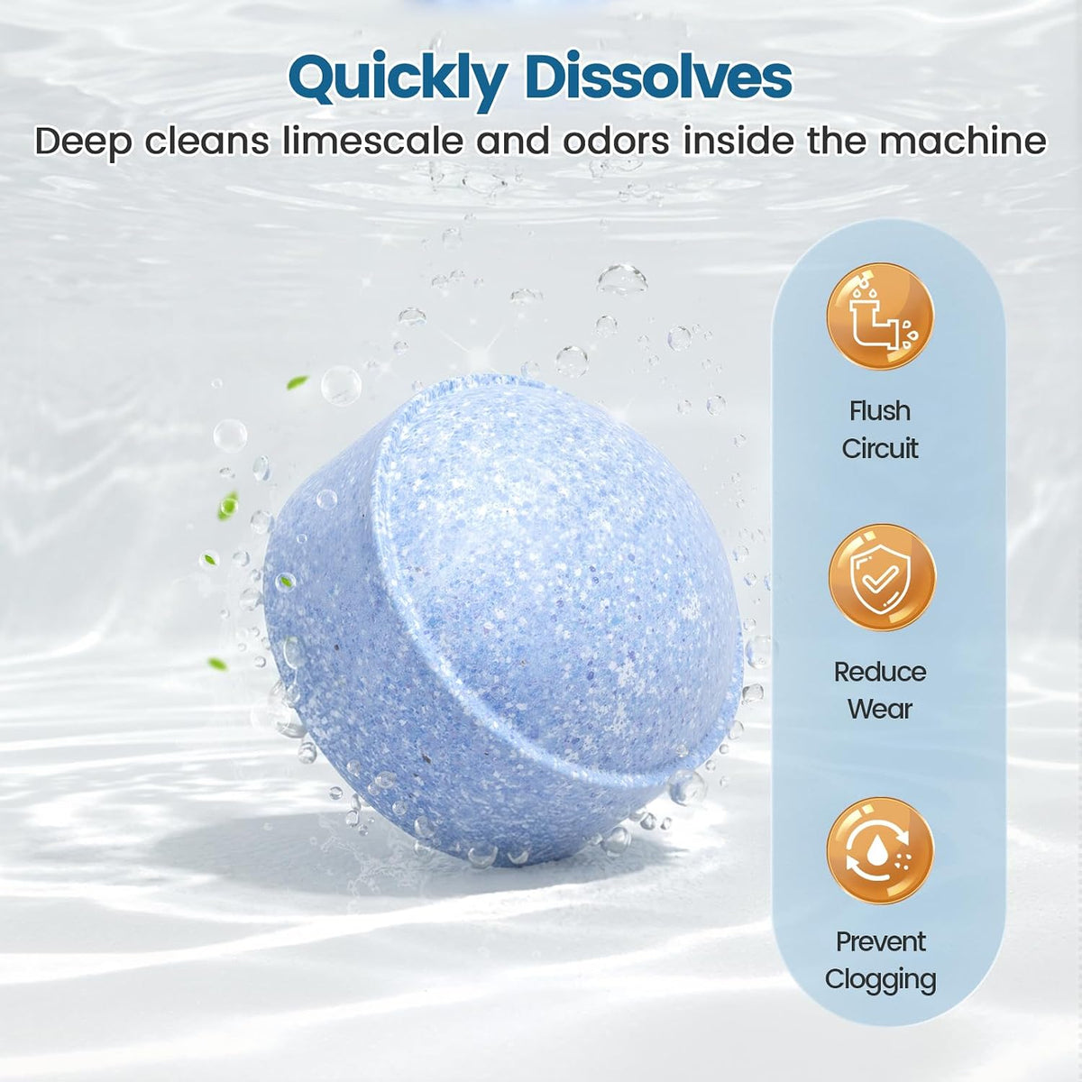 CPLIKE 64308 Coffee Machine Cleaning Tablets Compatible with Jura Machines