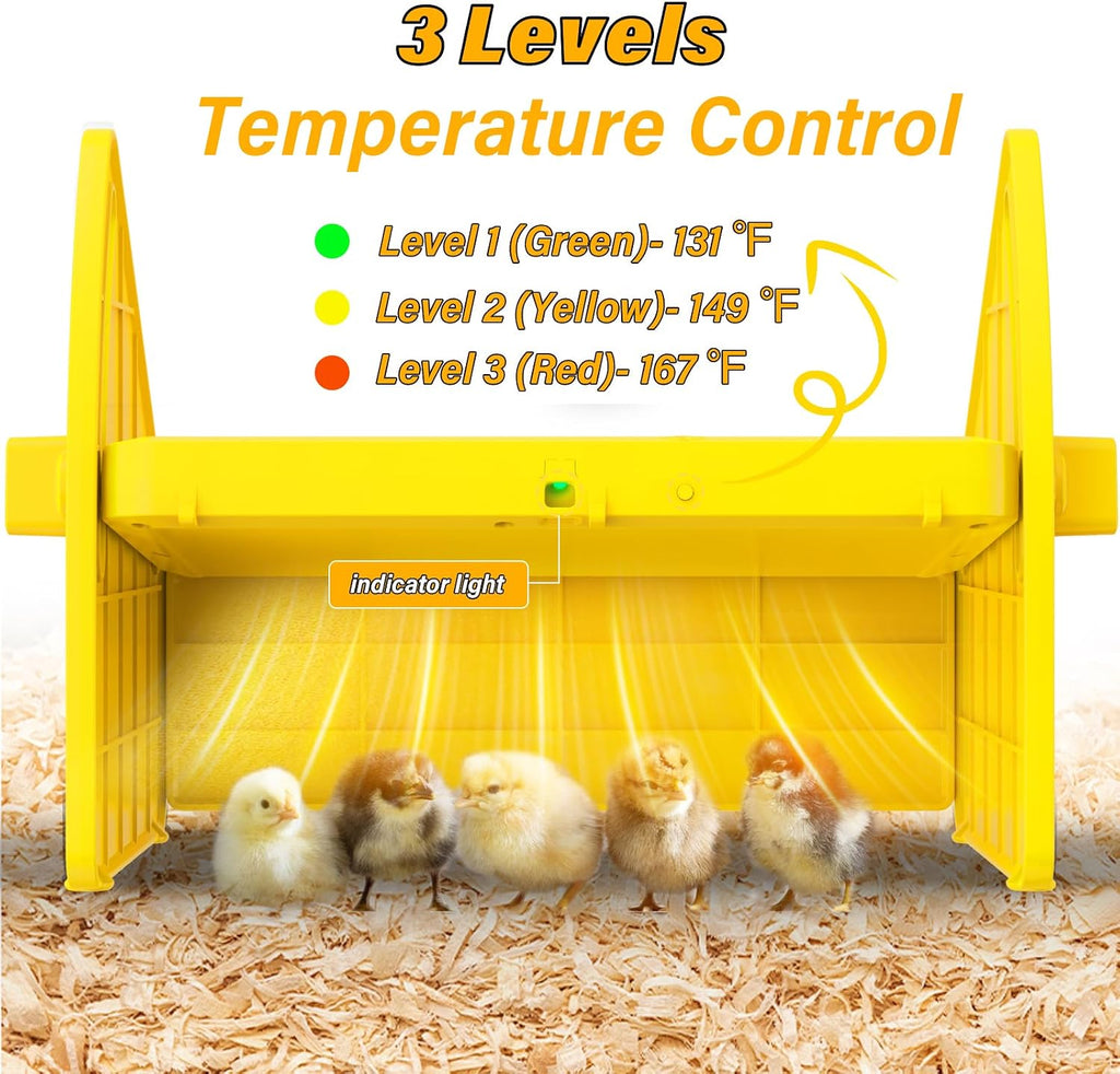 Chick Brooder Heater Plate for Baby Chicks, Ducklings & Poultry