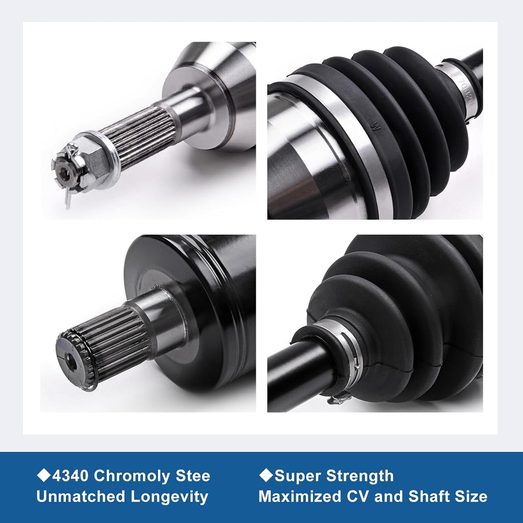 KLV Rear Left CV Axle 705502552 for 2019-2023 Can Am Maverick Sport 1000