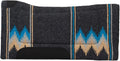 Weaver Leather Acrylic Saddle Pad, Charcoal/Teal