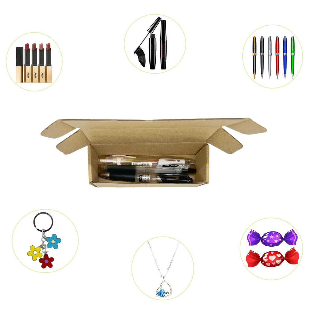 6 x 2 x 2 Inches Small Shipping Boxes Corrugated Packing Box 50 Pack