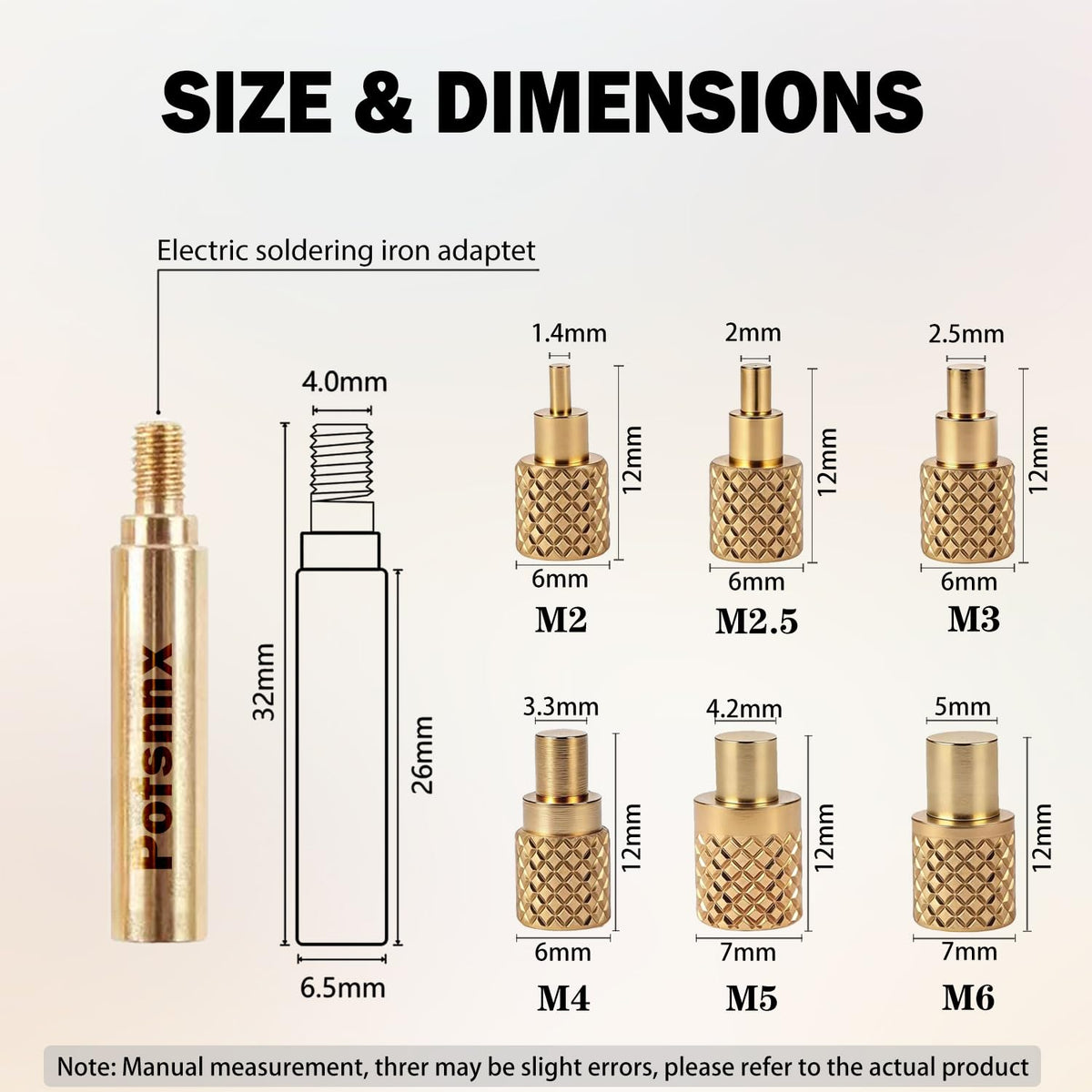 Pofsnnx 437Pcs Threaded Inserts, M2-M6 Heat Set Inserts for 3D Printing