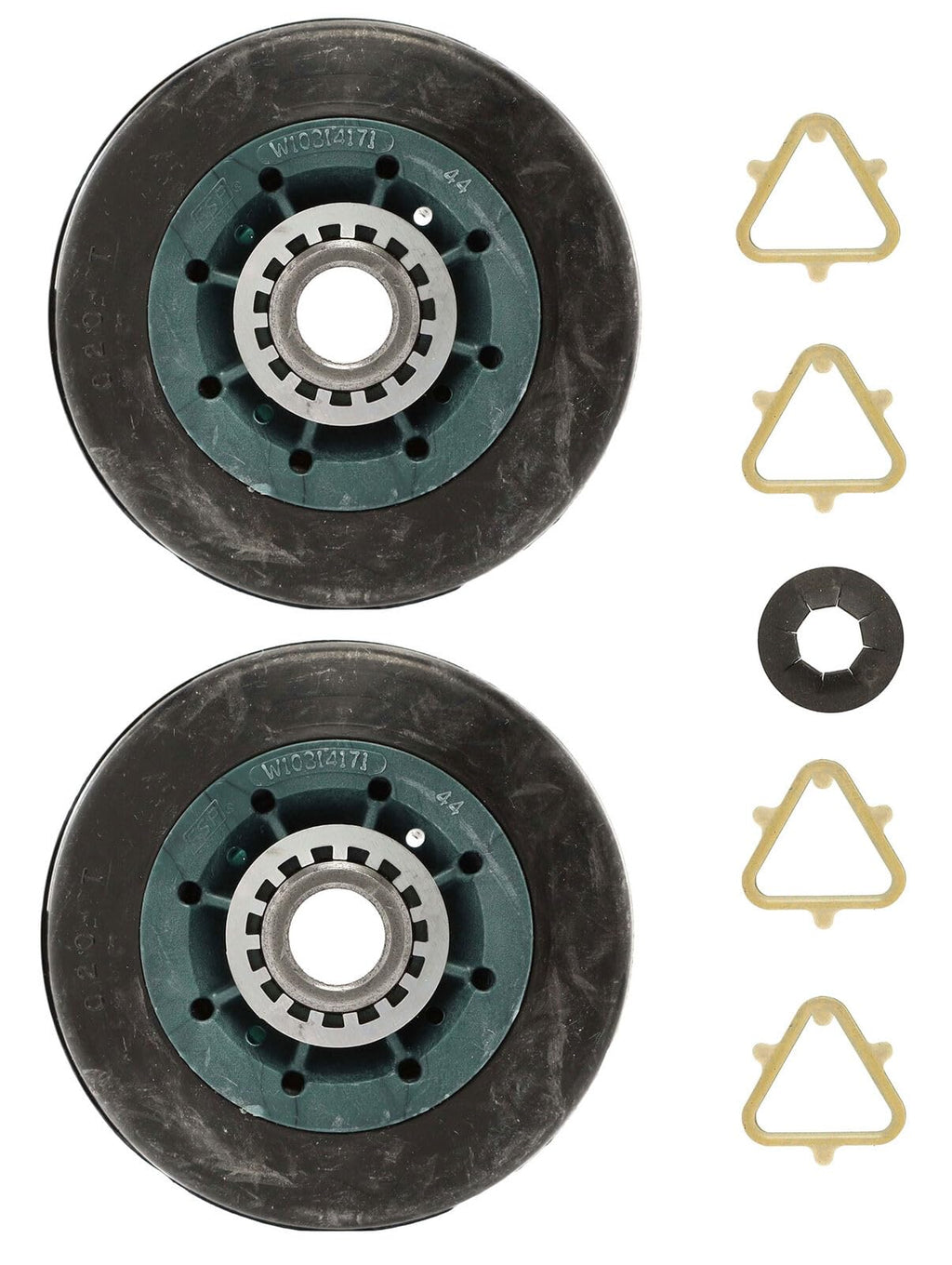 #US Replacement part Fits for Maytag MGD5570TQ1 Dryer Drum Rollers pulpart#24108960