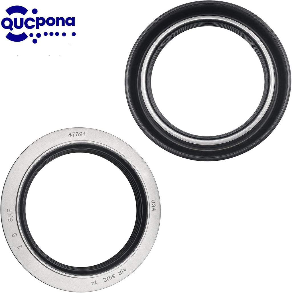 2-Pack QUCpona 47691 Wheel Seal