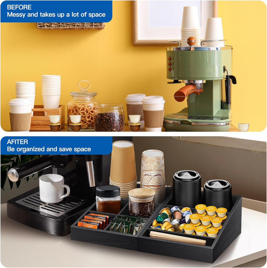 Coffee Station Organizer for Counter