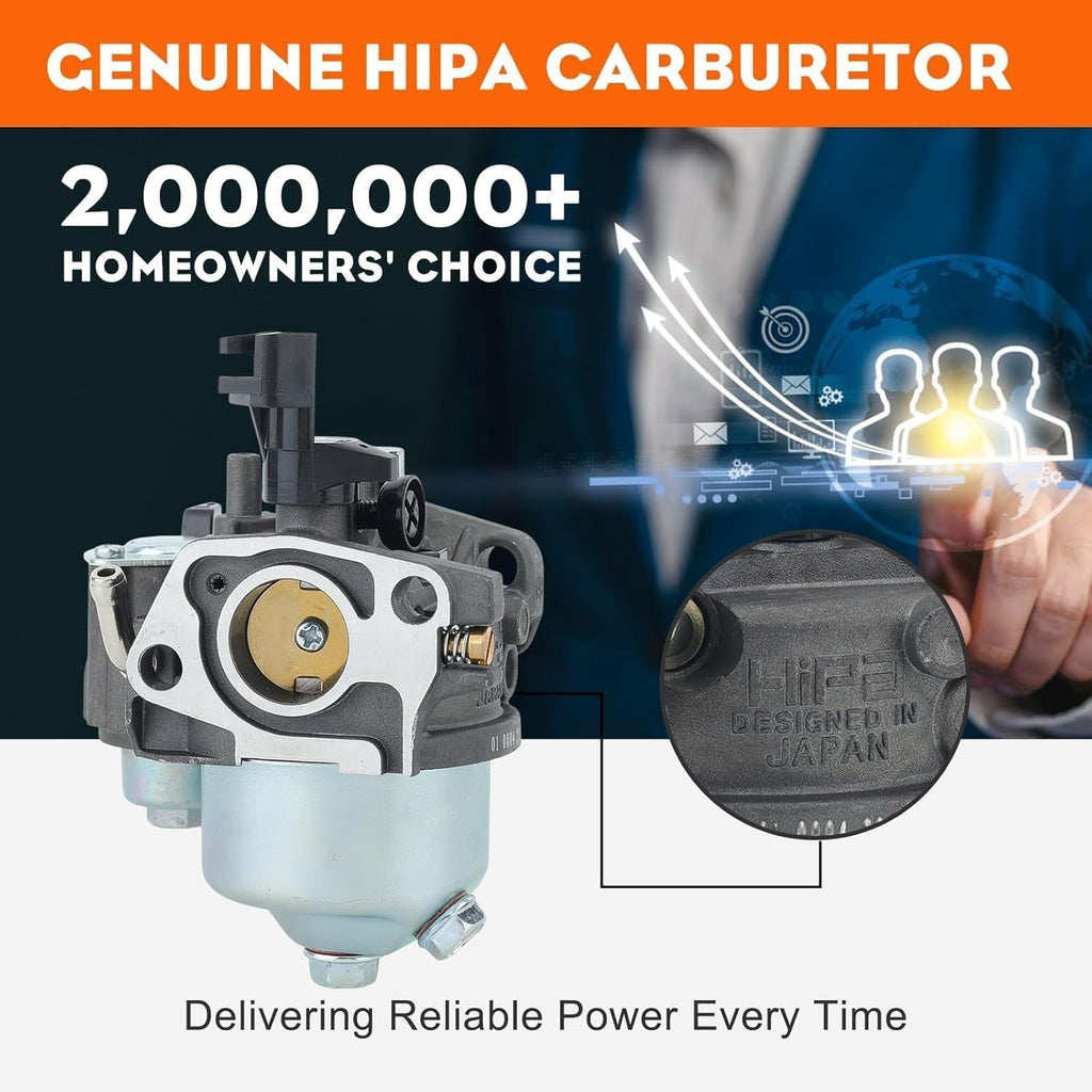Hipa GX 160 Carburetor for Honda GX160 GX200 Predator 212cc Engine