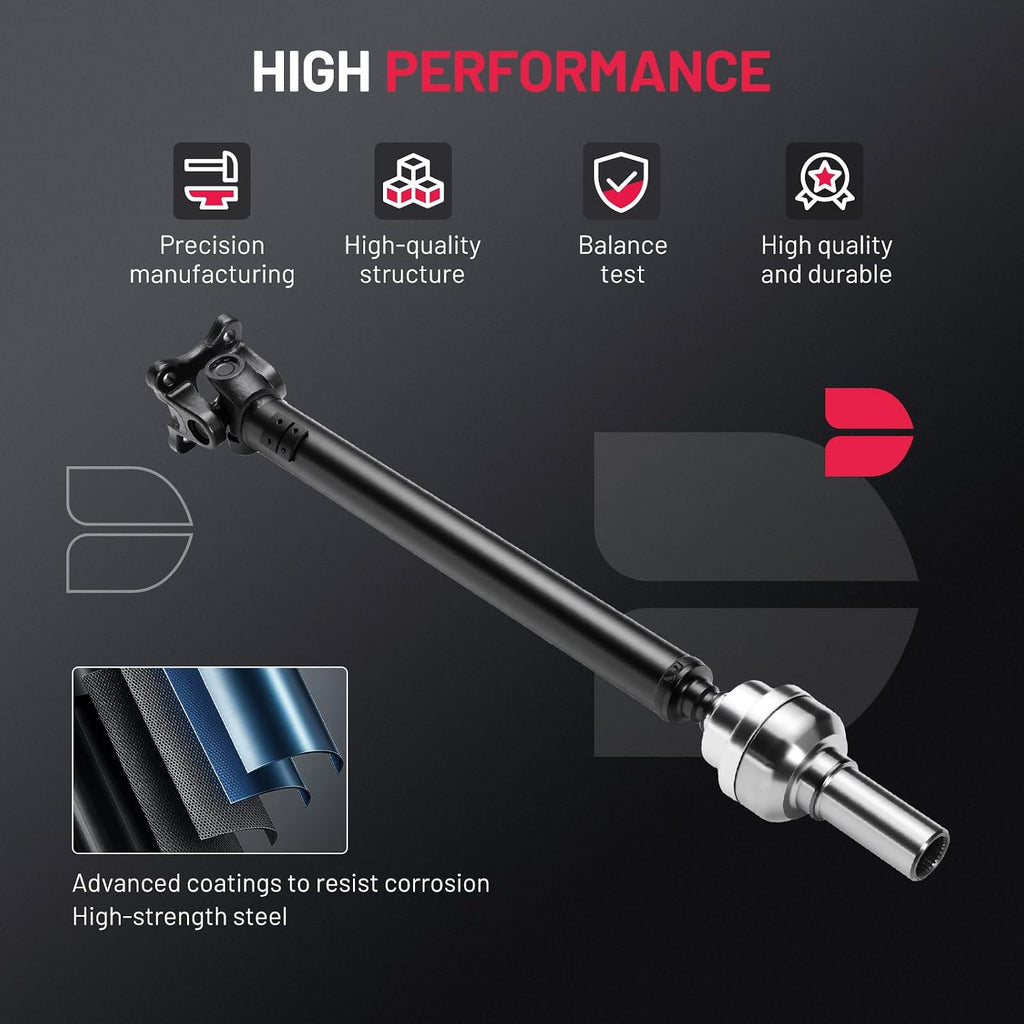 BDFHYK 938-150 Front Drive Shaft Assembly Compatible with Dodge Ram 1500
