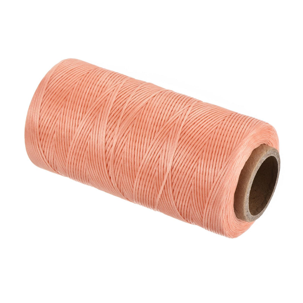 Waxed Thread Wax String 197 Yard 1mm 210D Flat Light Pink