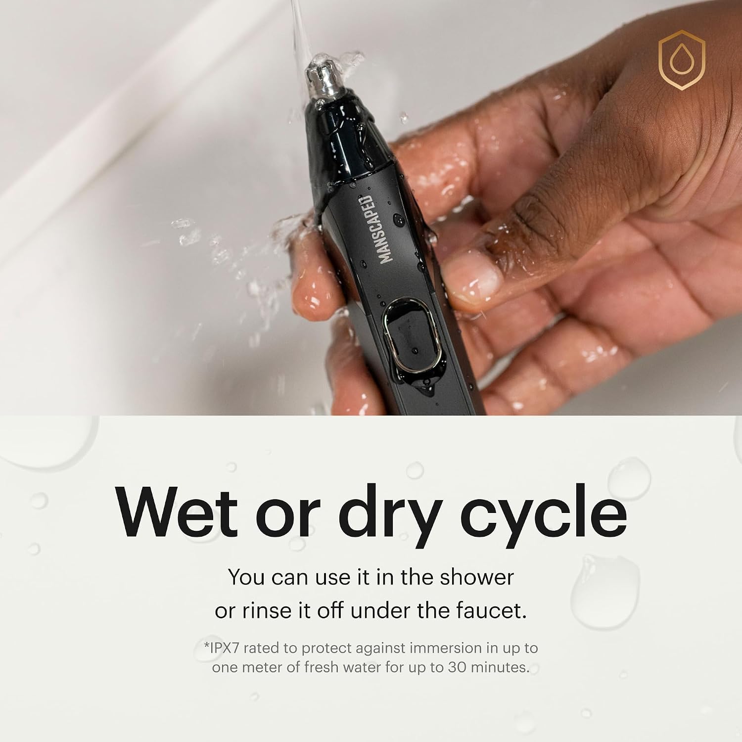 The Weed Whacker 2.0 Electric Nose & Ear Hair Trimmer – 7,000 RPM Precision Tool with Rechargeable Battery, Wet/Dry