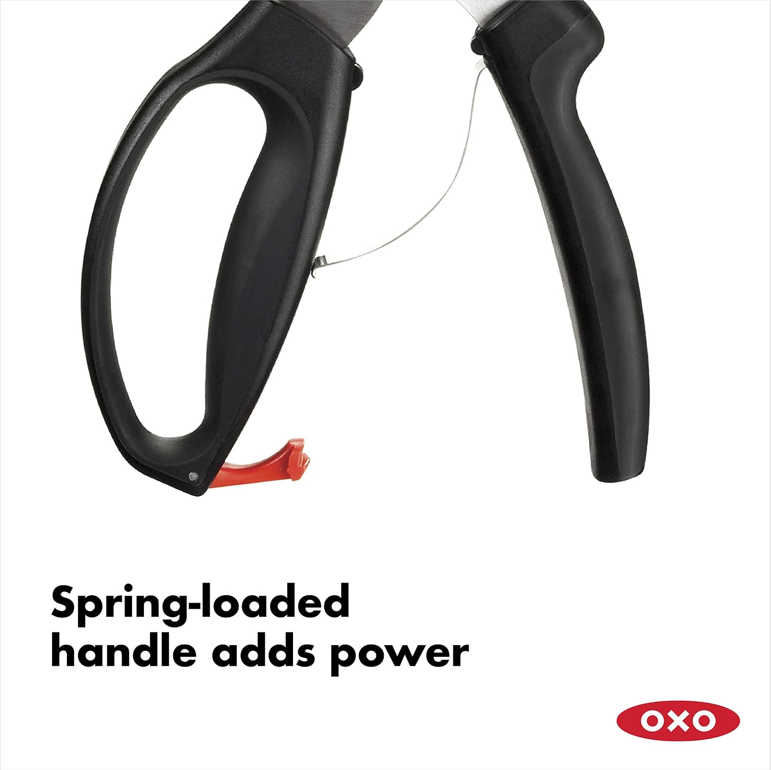 Good Grips Spring-Loaded Poultry Shears, Black