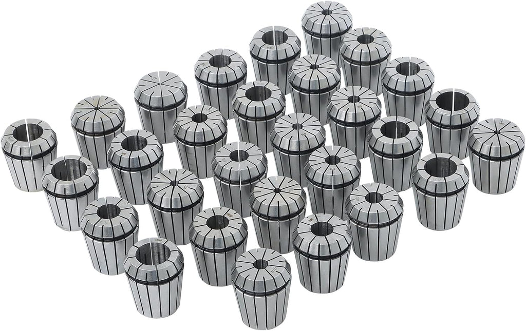 29 Pcs ER40 Spring Collet Set 1/8-1 Inch Carbon Steel