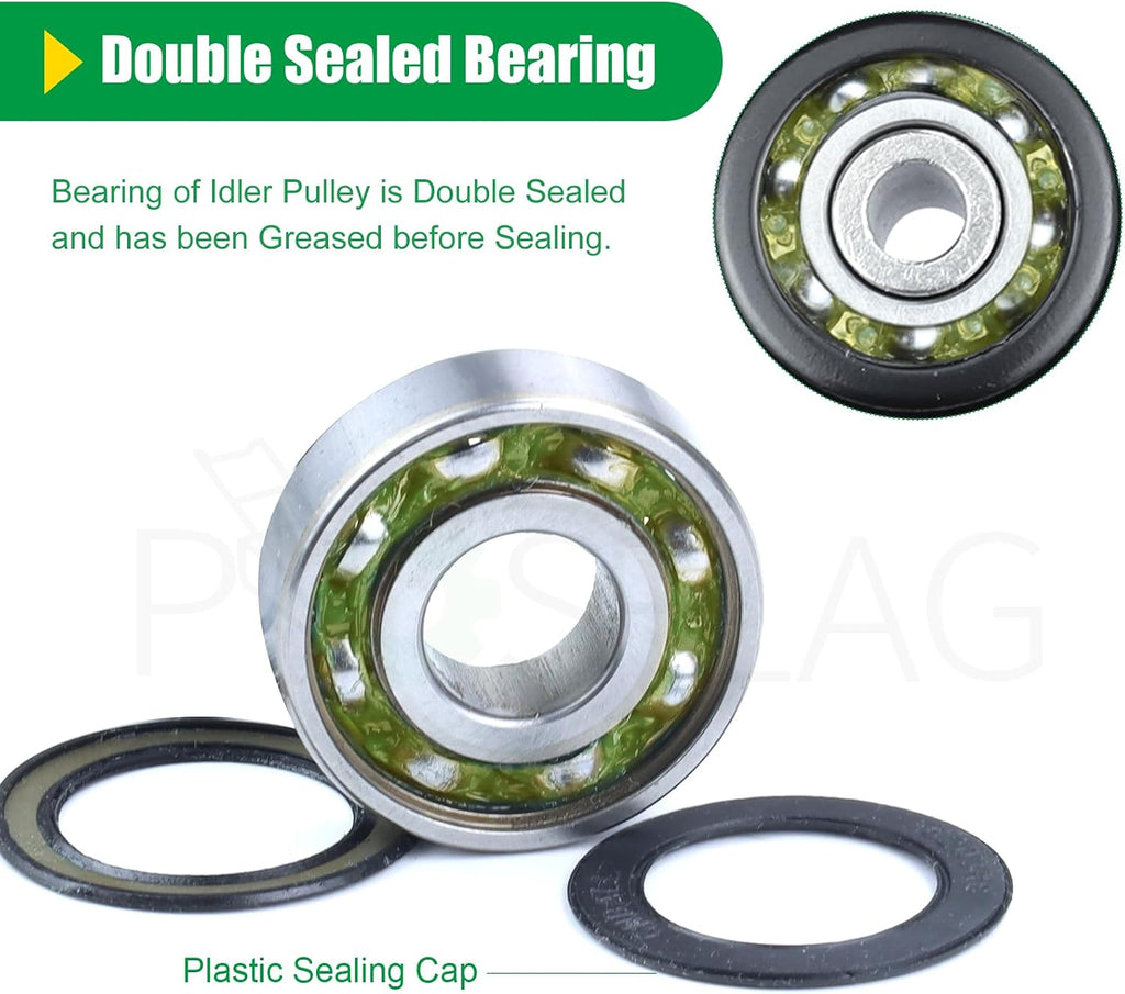 532196106 Husqvarna Idler Pulley for Husqvarna 54 Z254 RZ5424 Decks